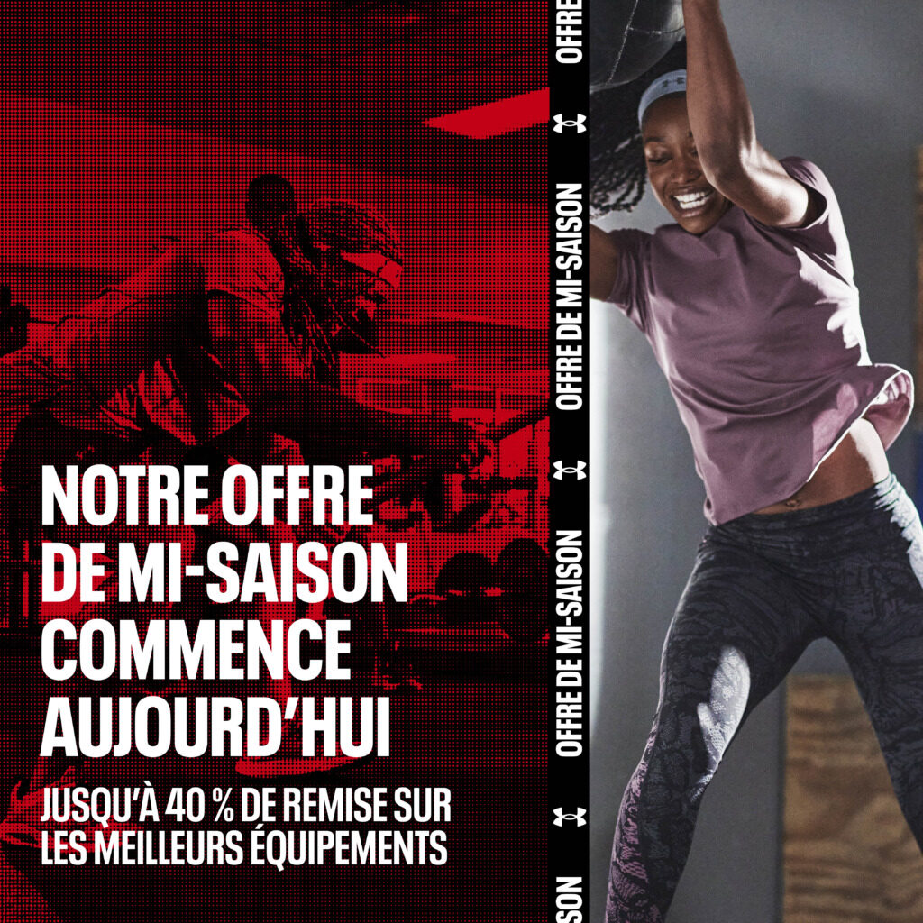 Under armour offre mi saison